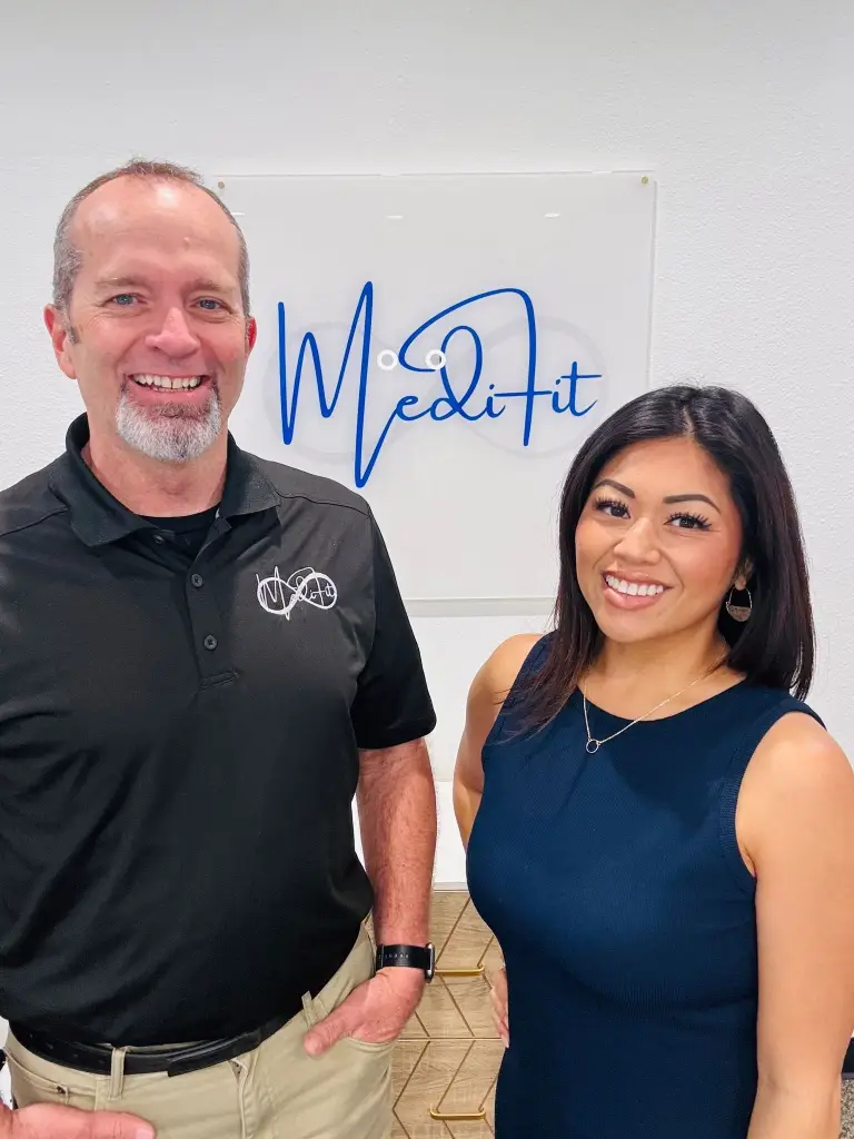 Olivia and Russ at MediFit